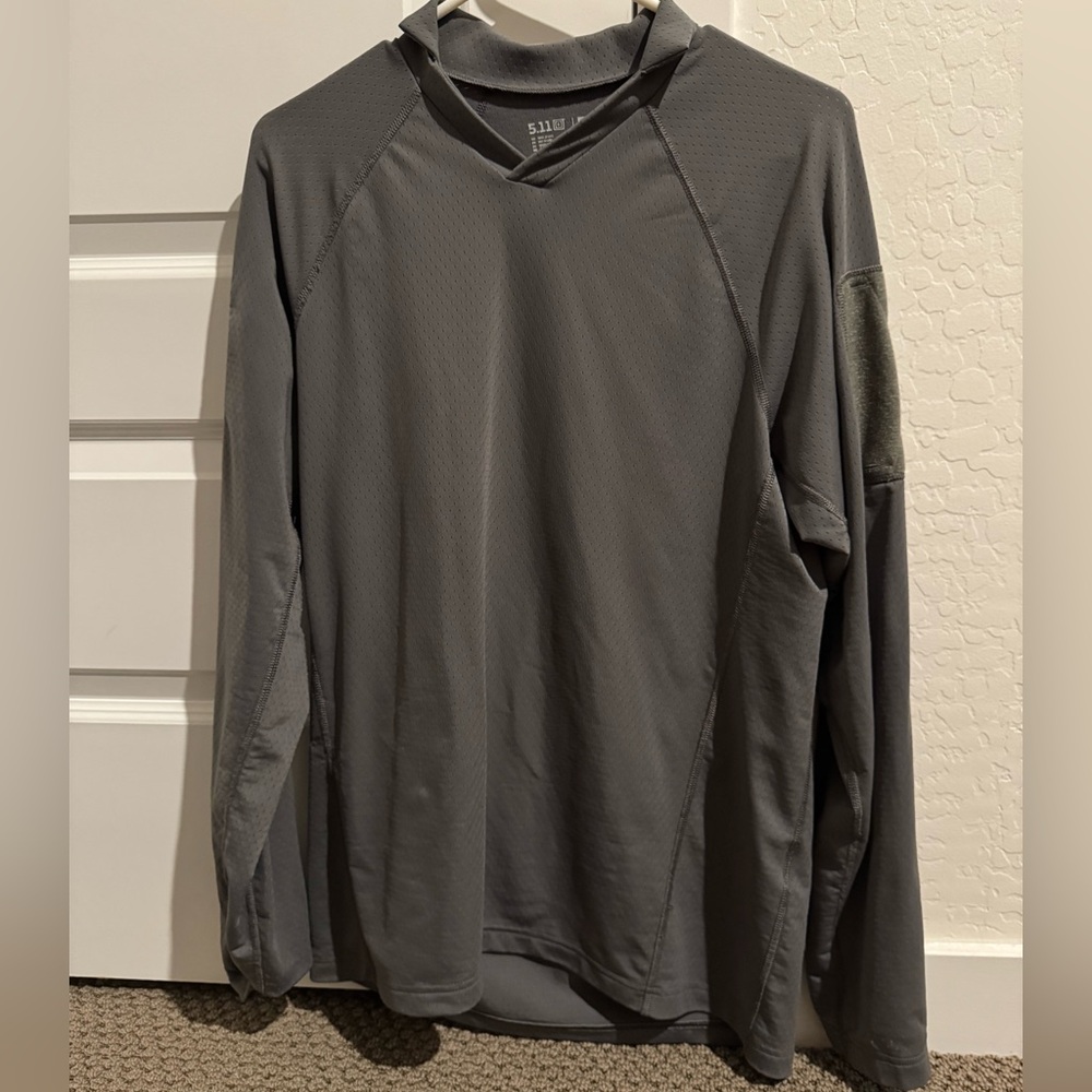 5.11 Men’s VXI Sigurd Long Sleeve Shirt Storm Grey